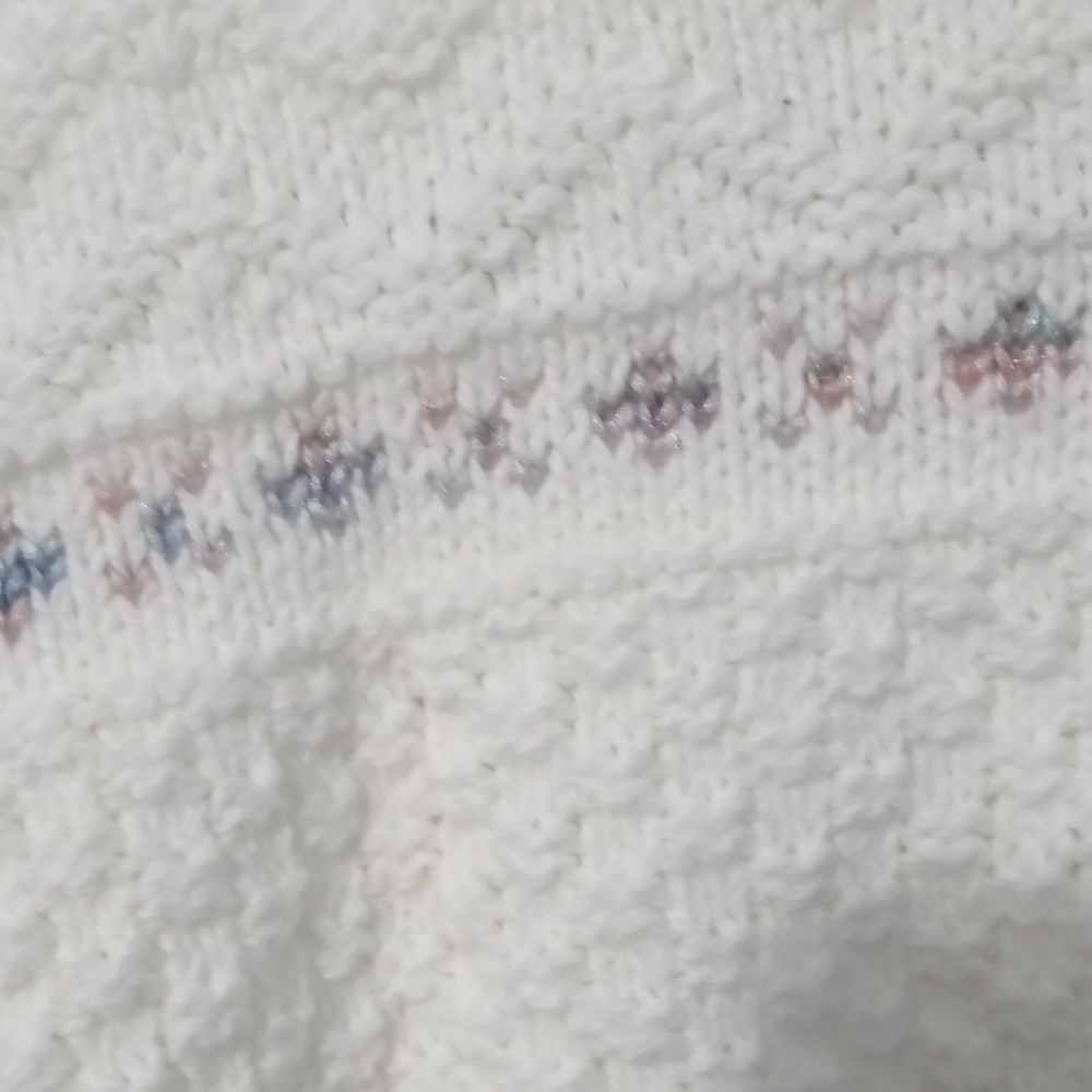 White Women's Crew Neck Sweater - Picture 5 of 6